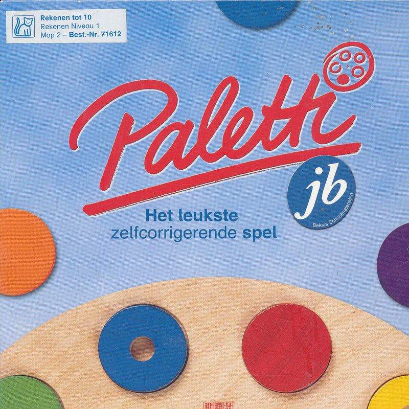 Paletti Rekenen tot 10, Niveau 1, map 2 (zie omschrijving)