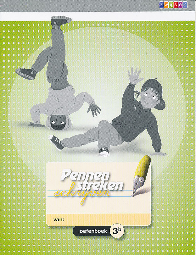 Pennenstreken versie 2 Oefenboek 3B verbonden schrift (per 5 stuks)