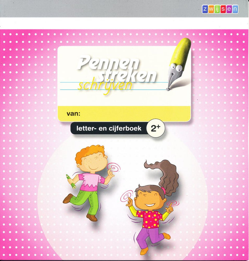 Pennenstreken versie 2 letter- en cijferboek 2+