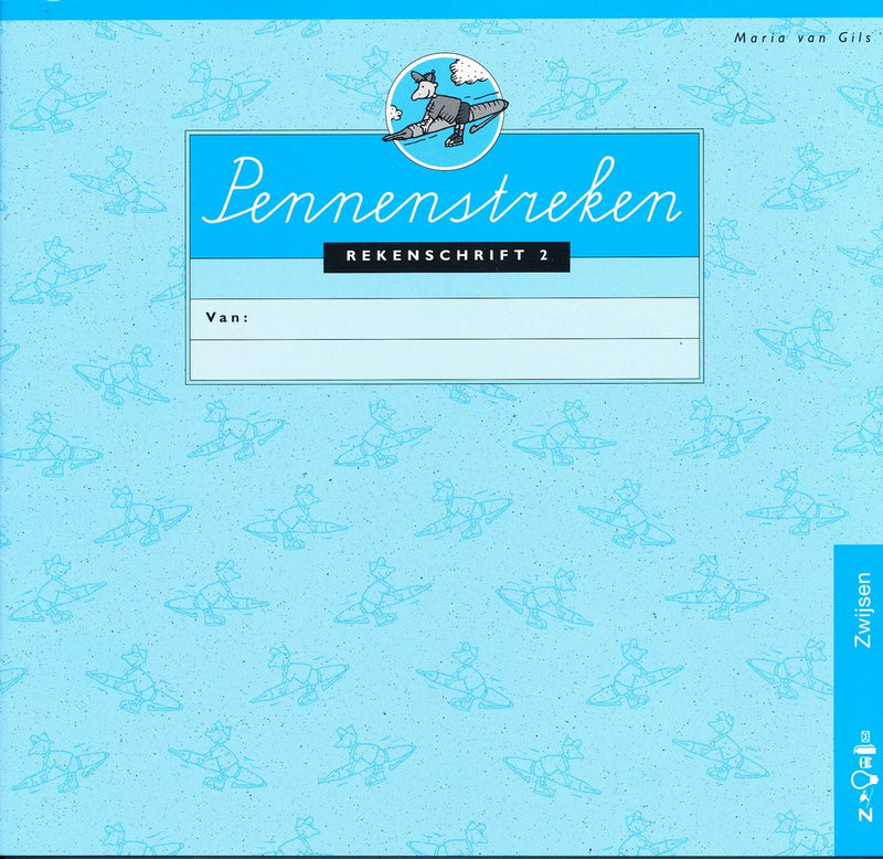 Pennenstreken Rekenschrift 2  (per pak 5 stuks)