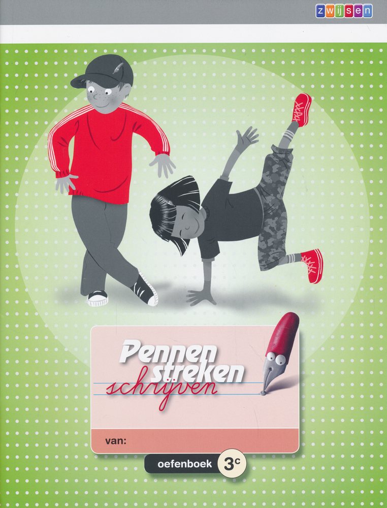 Pennenstreken versie 2 Schrijfboek 3C verbonden schrift (per stuk)