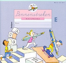 Pennenstreken versie 1 schrijfboekje E (per stuk)