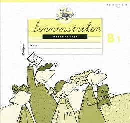 Pennenstreken versie 1 Oefenboekje B1 (per 5 stuks)