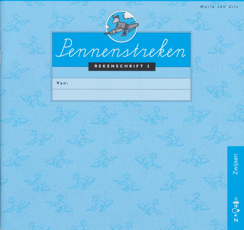Pennenstreken rekenschrift 2 (per stuk) — Gebruikteschoolboeken.com