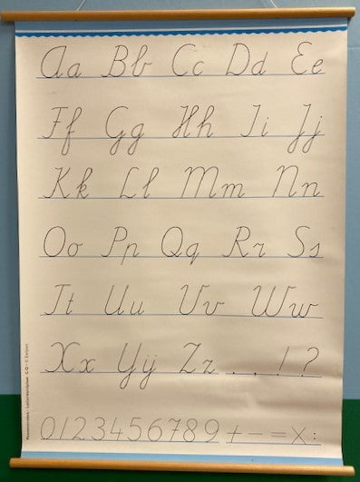 Pennenstreken Letterwandplaat C/D groep 5/6