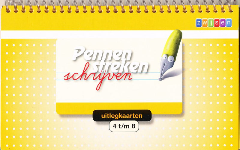 Pennenstreken versie 2 Uitlegkaarten 4-8