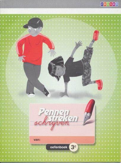 Pennenstreken versie 2 Oefenboek 3C verbonden schrift (per 5 stuks)
