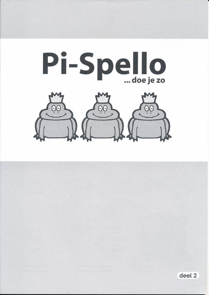 Pi-Spello werkschrift roze deel 2 (per stuk)