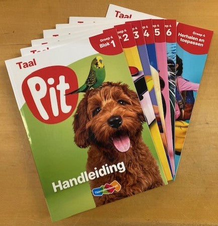 Pit Handleiding Taal set groep 4 (zie omschrijving)