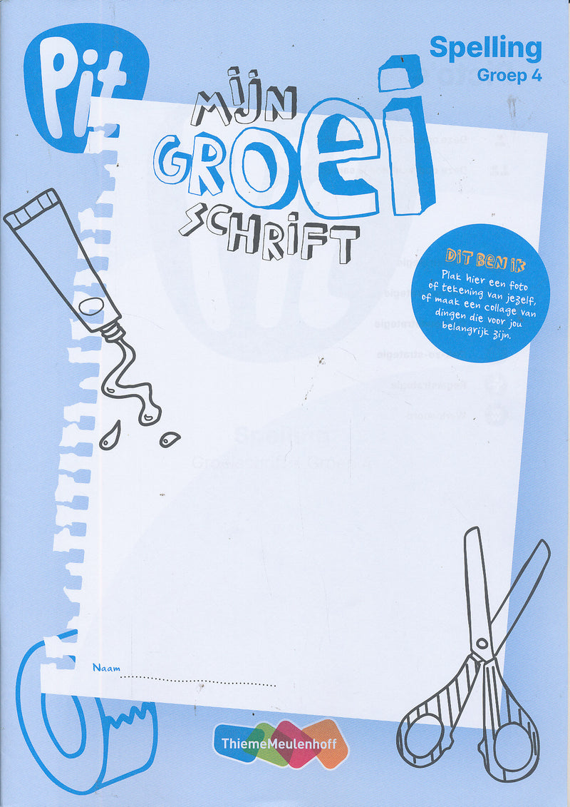 Pit Spelling Mijn groei schrift groep 4 (per stuk)