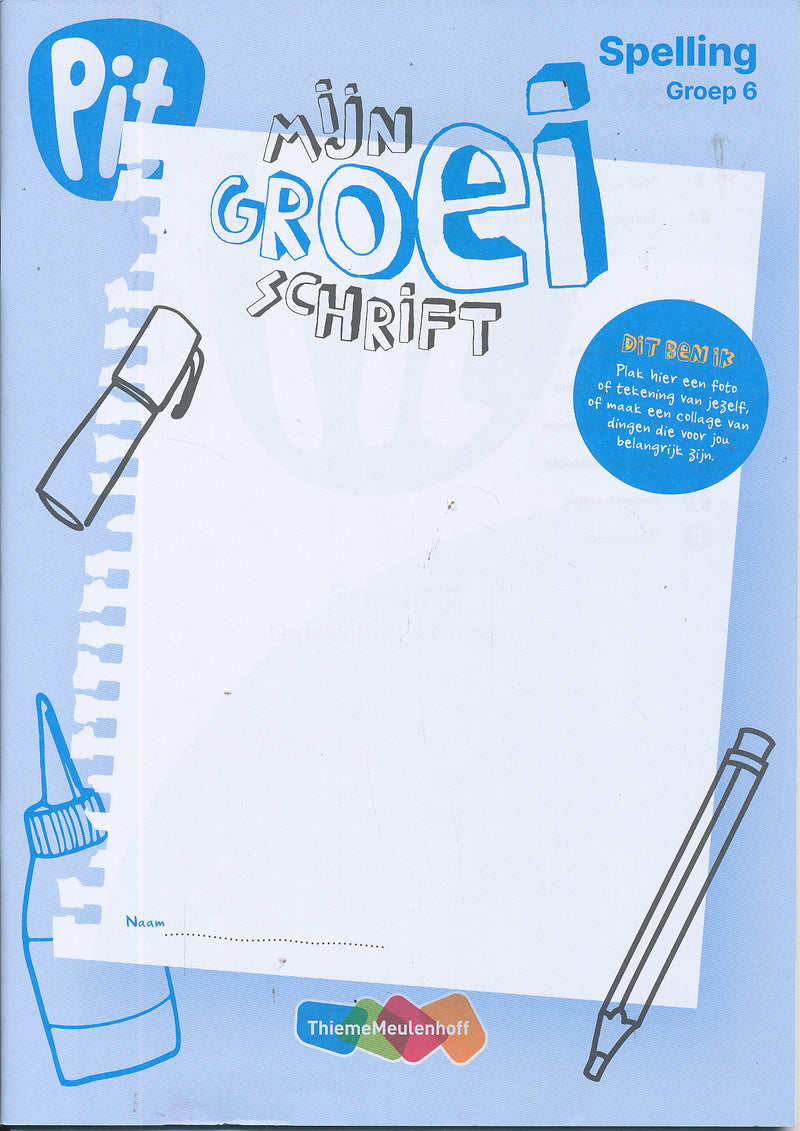 Pit Spelling Mijn groei schrift groep 6 (per stuk)