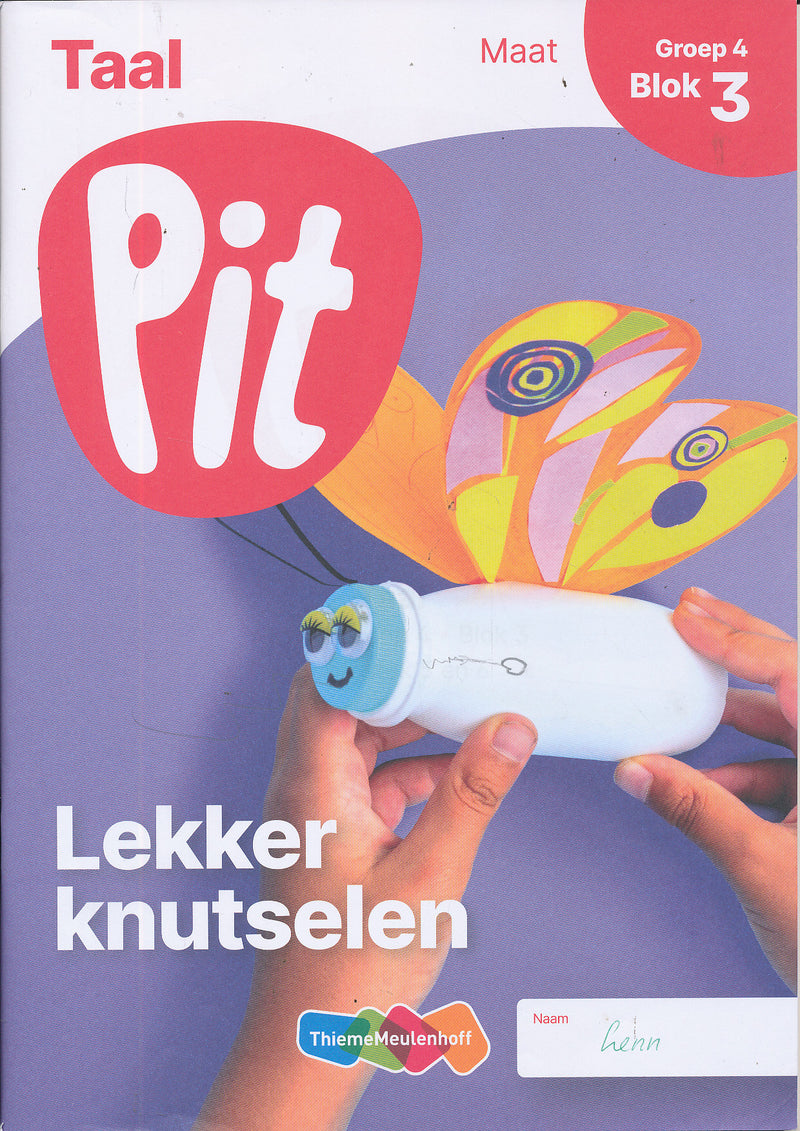 Pit Werkboek Taal Maat blok 3 groep 4 (per stuk)
