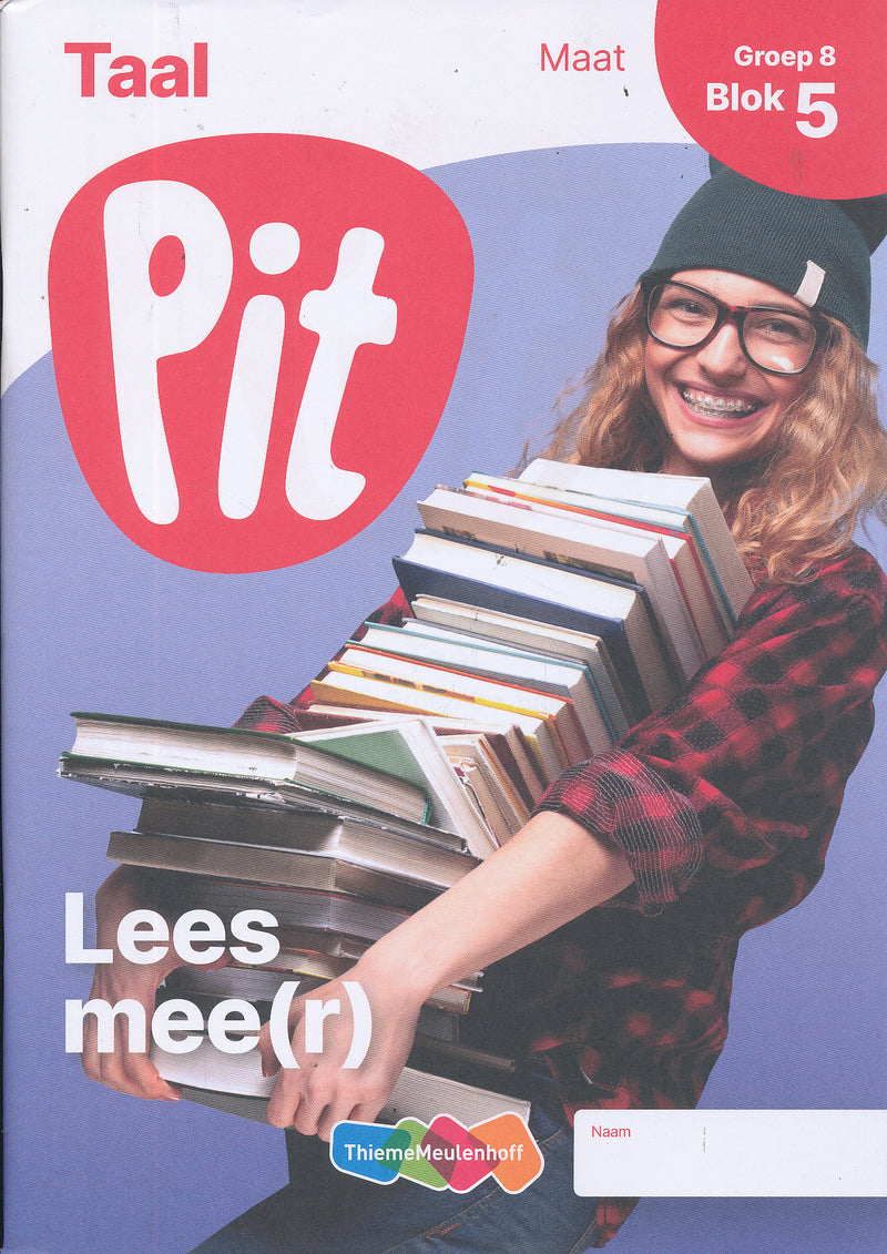 Pit Werkboek Taal Maat blok 5 groep 8 (per stuk)
