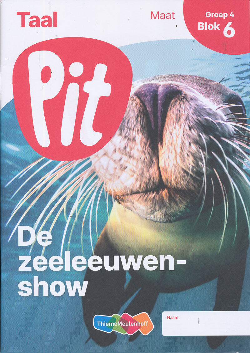 Pit Werkboek Taal Maat blok 6 groep 4 (per stuk)