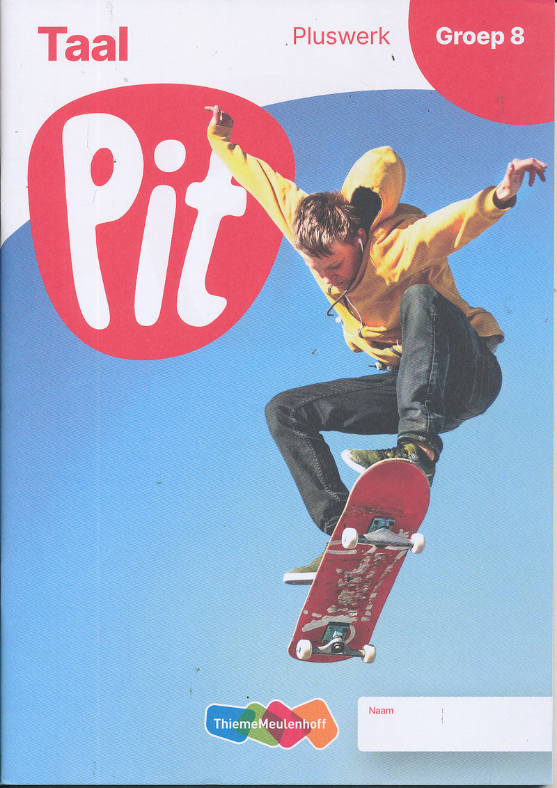 Pit Taal Pluswerkboek groep 8 (per stuk)