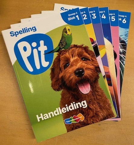 Pit Handleiding Spelling groep 4 (8-delige set)