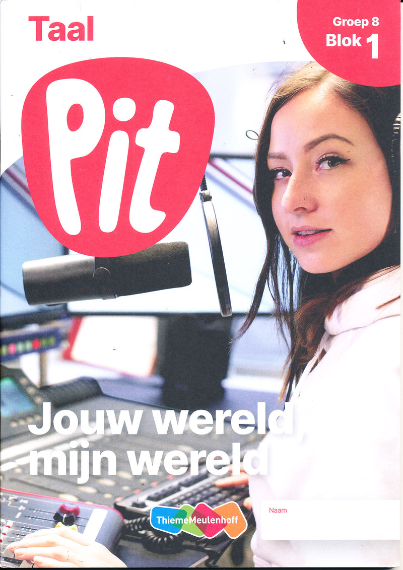 Pit Werkboek Taal blok 1 groep 8 (per stuk)