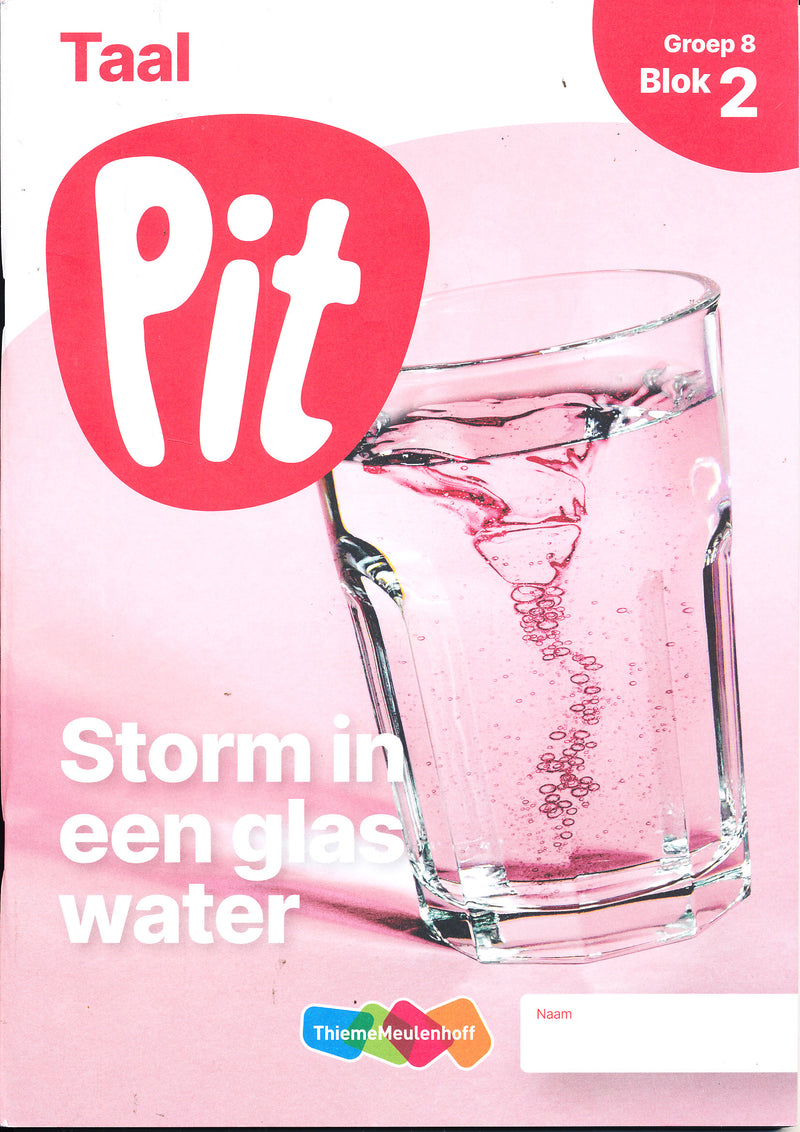 Pit Werkboek Taal blok 2 groep 8 (per stuk)