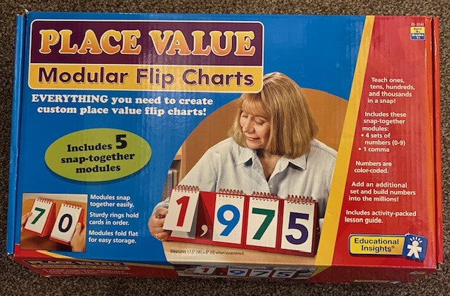 Place Value modular flip charts