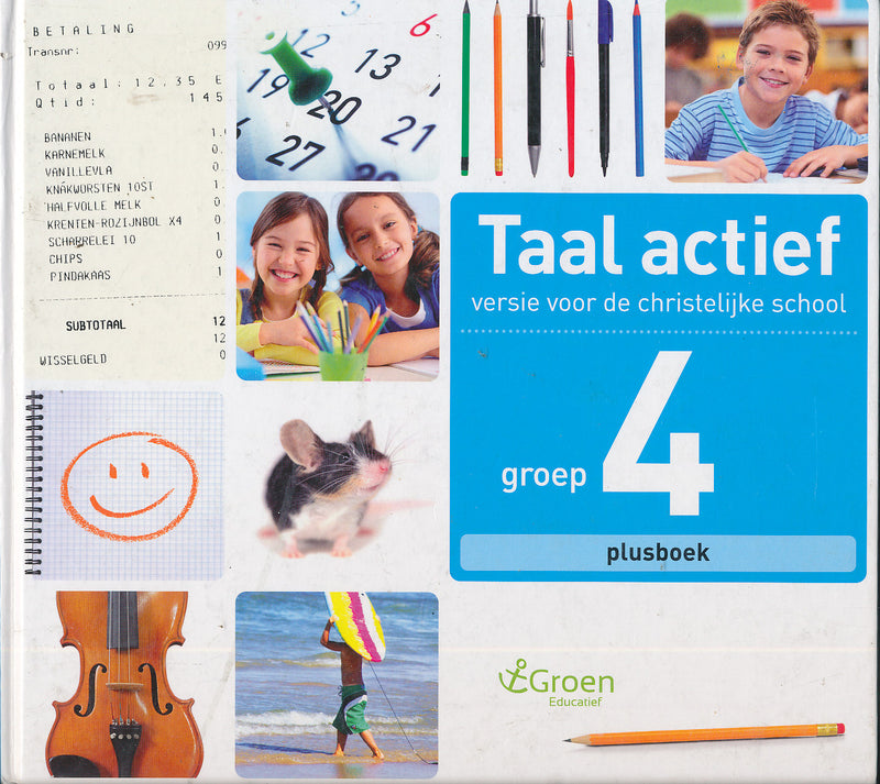 Taal Actief christelijke versie Plusboek groep 4