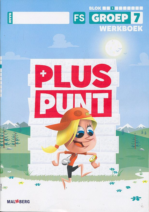 Pluspunt versie 4 Werkboek blok 3 groep 7 FS (per stuk)