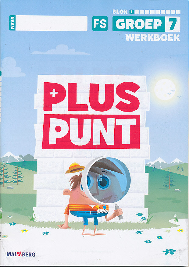 Pluspunt versie 4 Werkboek blok 1 groep 7 FS (per stuk)