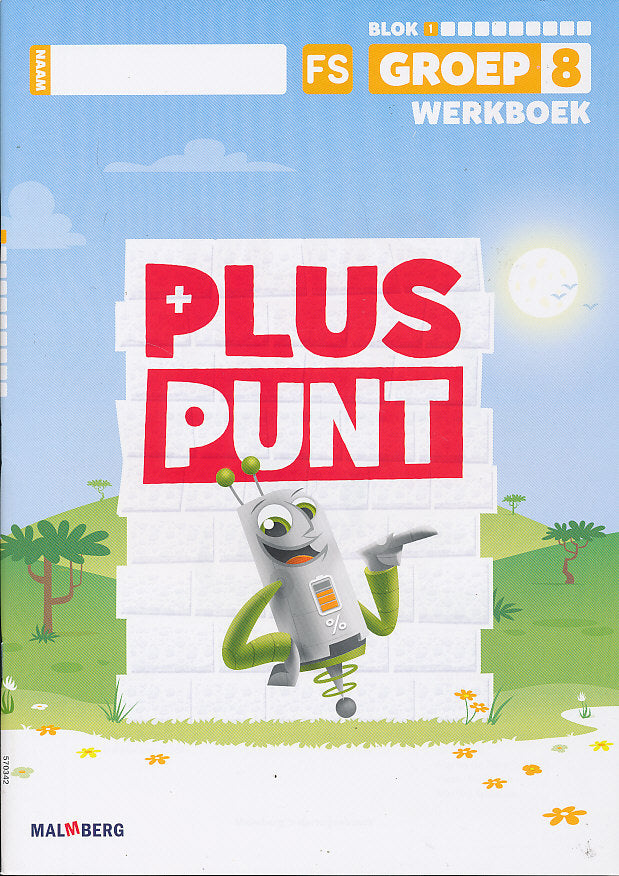 Pluspunt versie 4 Werkboek blok 1 groep 8 FS (per stuk)