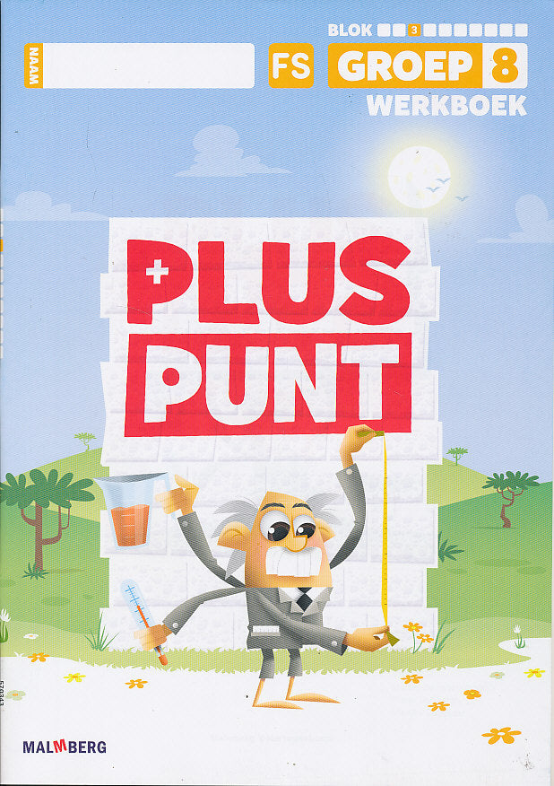 Pluspunt versie 4 Werkboek blok 3 groep 8 FS (per stuk)