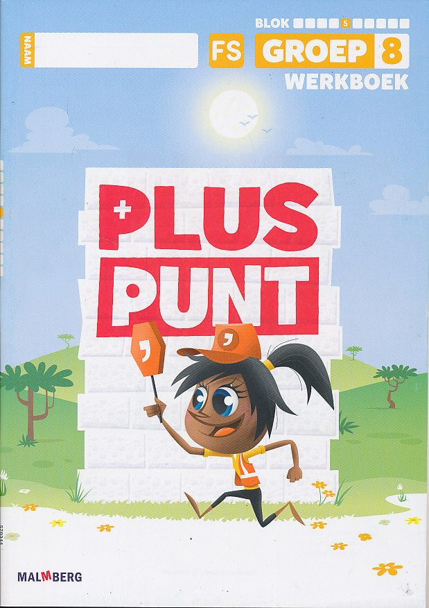Pluspunt versie 4 Werkboek blok 5 groep 8 FS (per stuk)