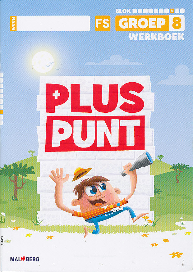 Pluspunt versie 4 Werkboek blok 8 groep 8 FS (per stuk)