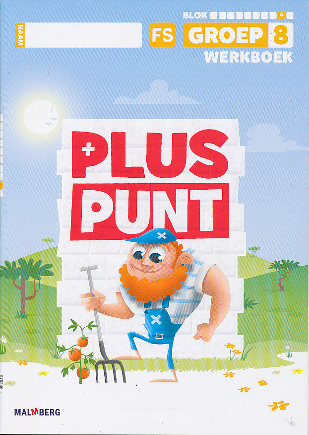 Pluspunt versie 4 Werkboek blok 9 groep 8 FS (per stuk)