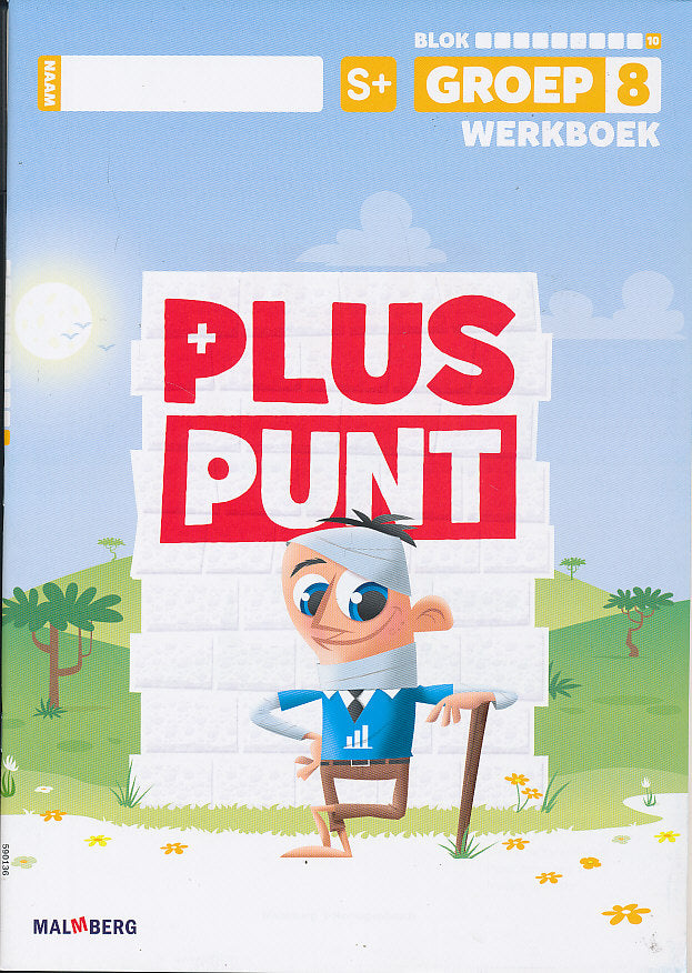 Pluspunt versie 4 Werkboek blok 10 groep 8 S+ (per stuk)