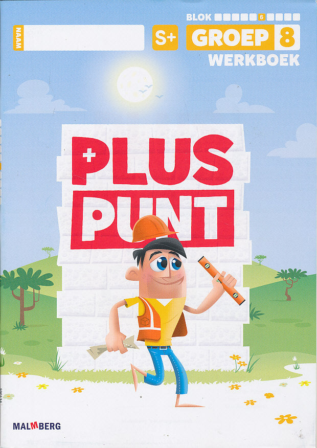 Pluspunt versie 4 Werkboek blok 6 groep 8 S+ (per stuk)