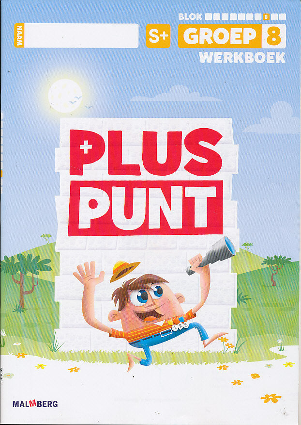 Pluspunt versie 4 Werkboek blok 8 groep 8 S+ (per stuk)