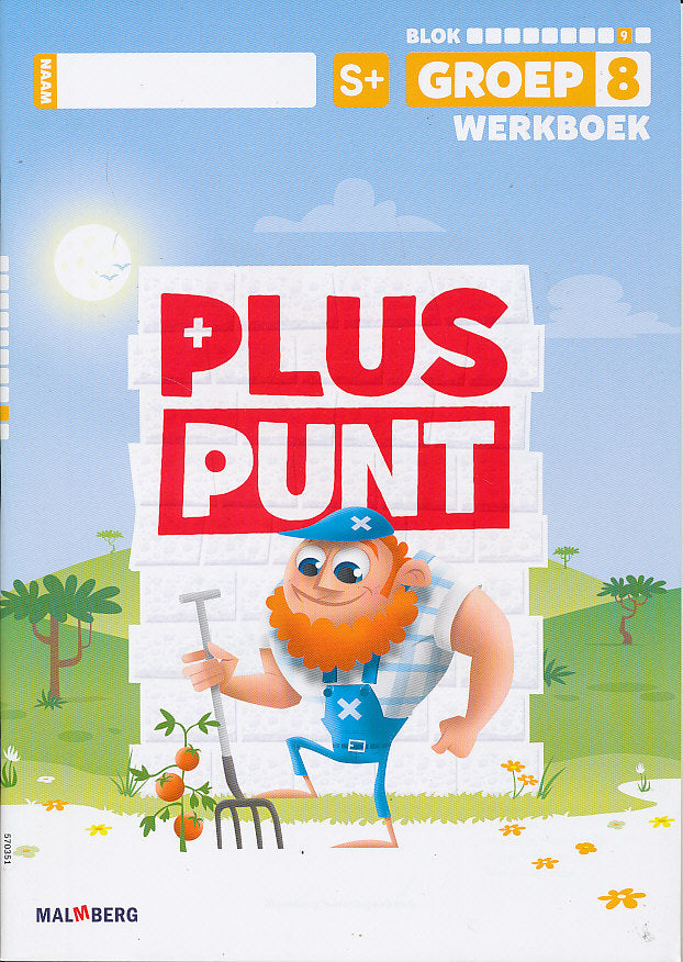 Pluspunt versie 4 Werkboek blok 9 groep 8 S+ (per stuk)