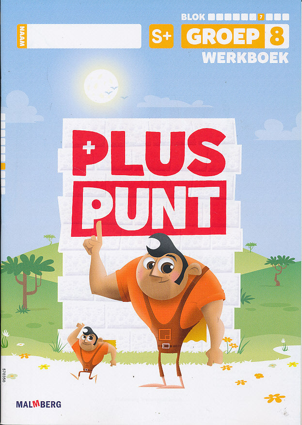 Pluspunt versie 4 Werkboek blok 7 groep 8 S+ (per stuk)