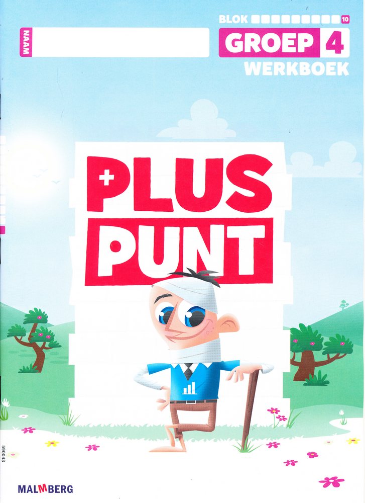 Pluspunt versie 4 Werkboek blok 10 groep 4 (per stuk)