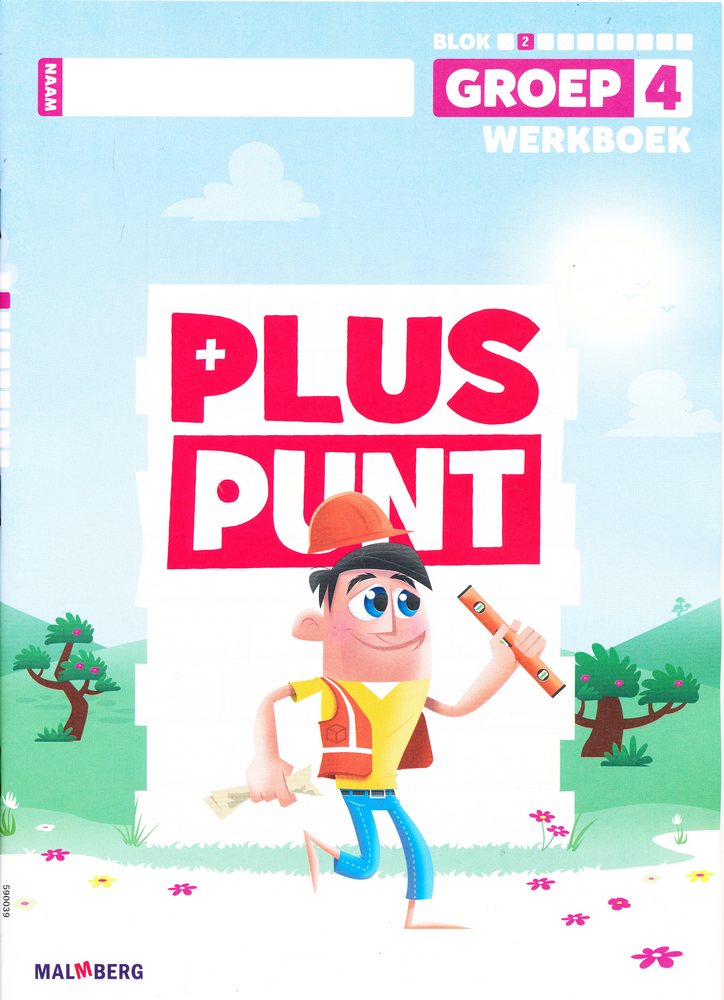Pluspunt versie 4 Werkboek blok 2 groep 4 (per stuk)