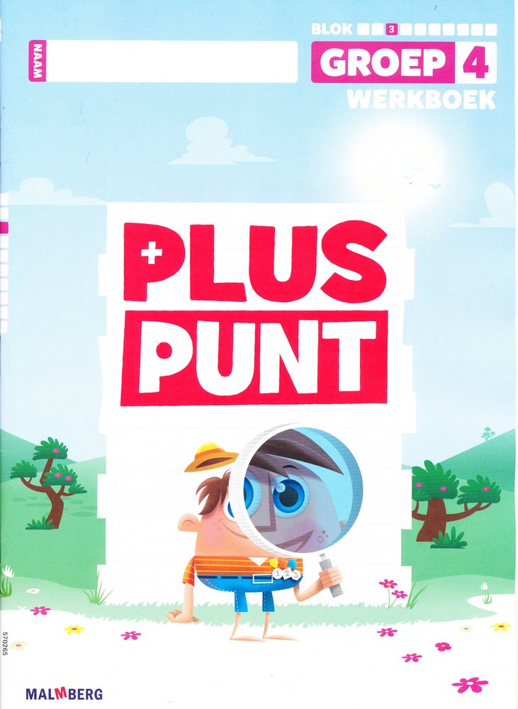Pluspunt versie 4 Werkboek blok 3 groep 4 (per stuk)