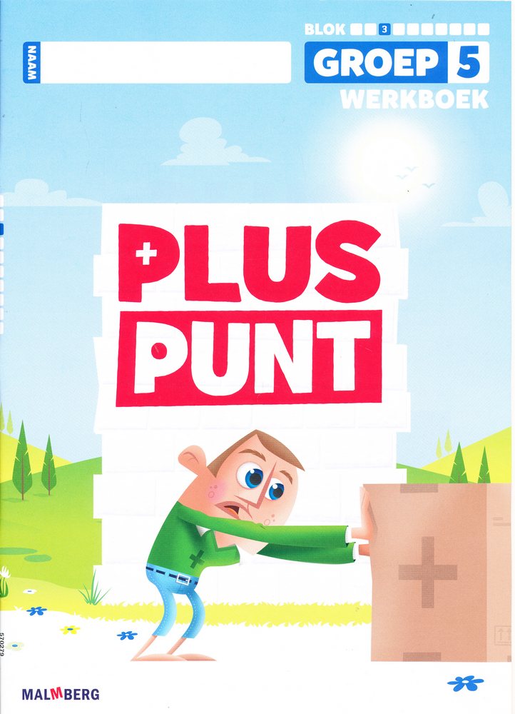 Pluspunt versie 4 Werkboek blok 3 groep 5 (per stuk)