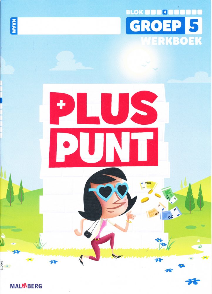 Pluspunt versie 4 Werkboek blok 4 groep 5 (per stuk)