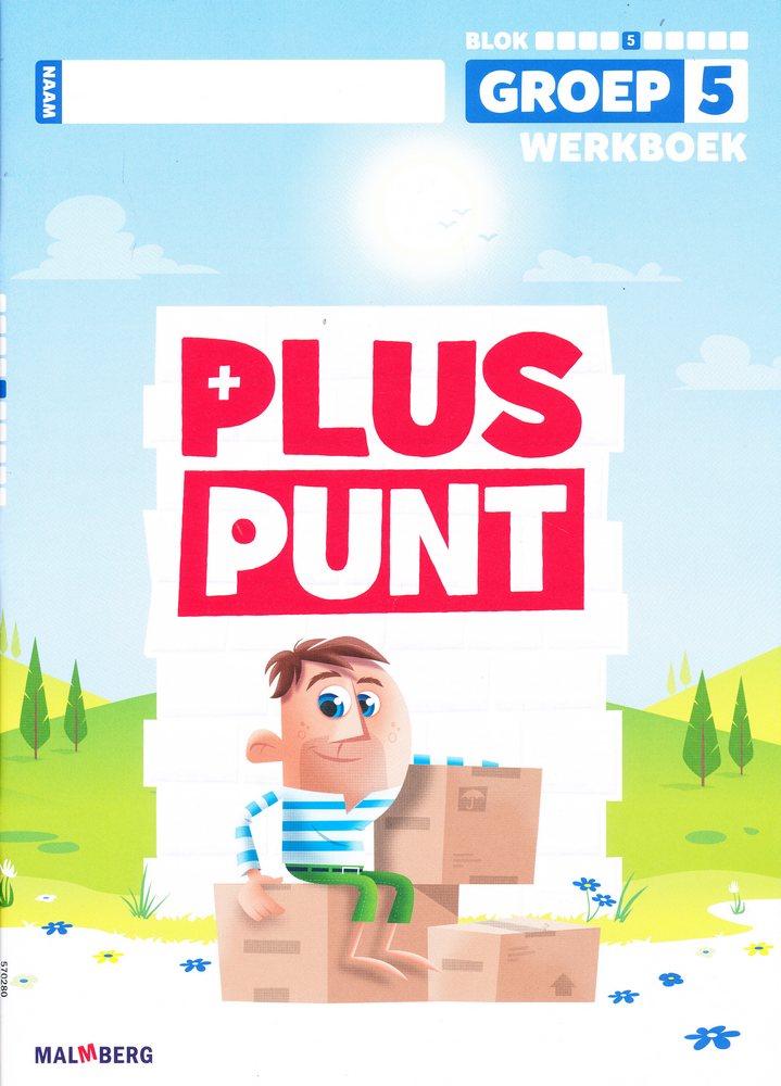 Pluspunt versie 4 Werkboek blok 5 groep 5 (per stuk)