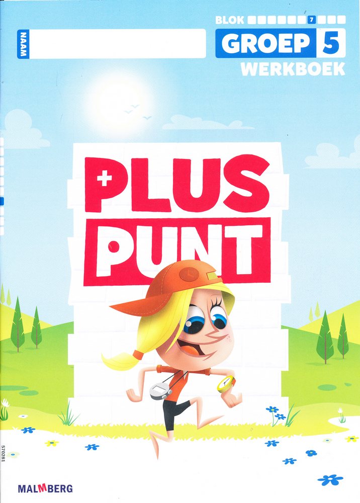 Pluspunt versie 4 Werkboek blok 7 groep 5 (per stuk)