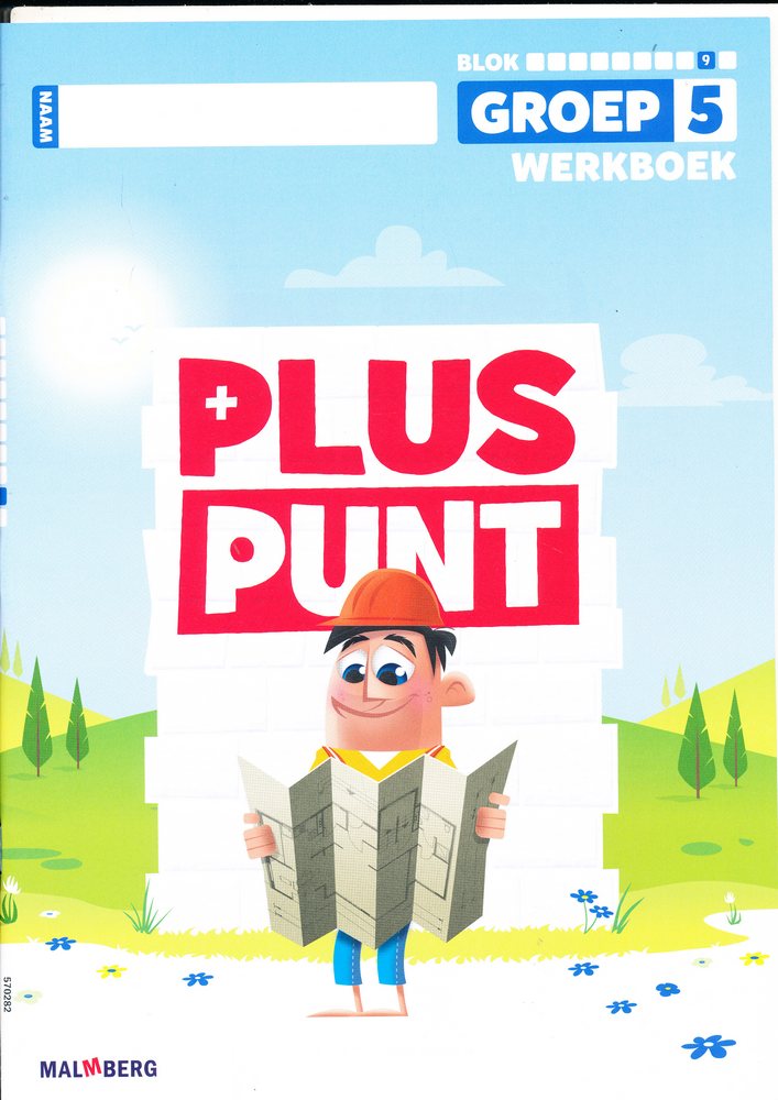 Pluspunt versie 4 Werkboek blok 9 groep 5 (per stuk)