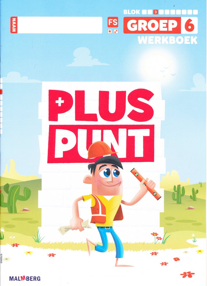 Pluspunt versie 4 Werkboek blok 3 groep 6 FS  (per stuk)