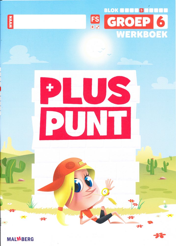 Pluspunt versie 4 Werkboek blok 5 groep 6 FS (per stuk)