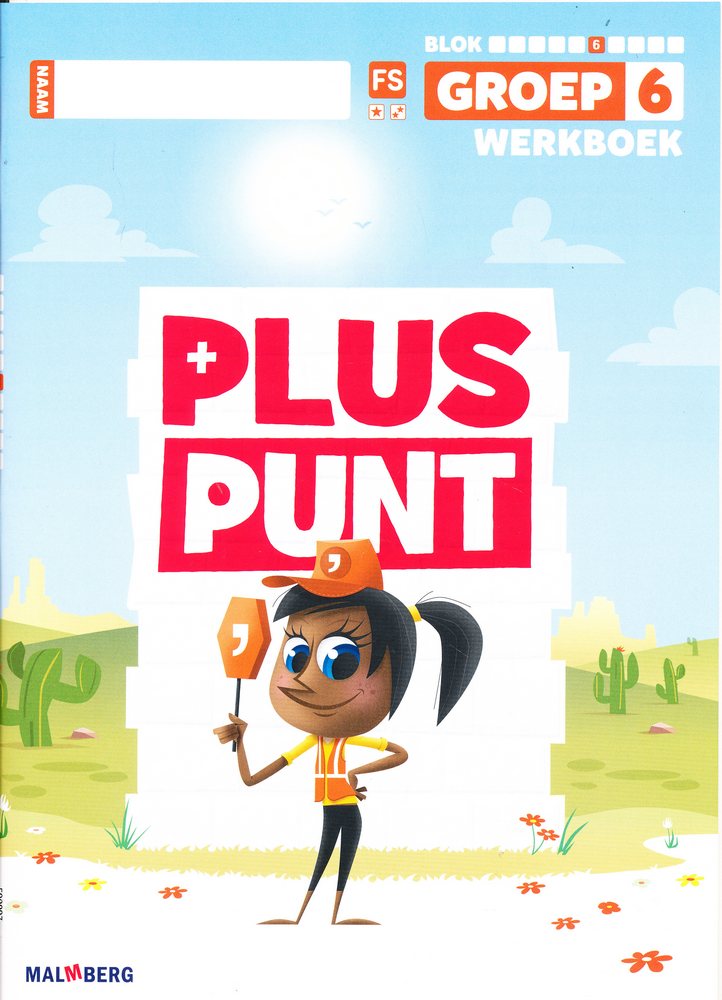 Pluspunt versie 4 Werkboek blok 6 groep 6 FS (per stuk)