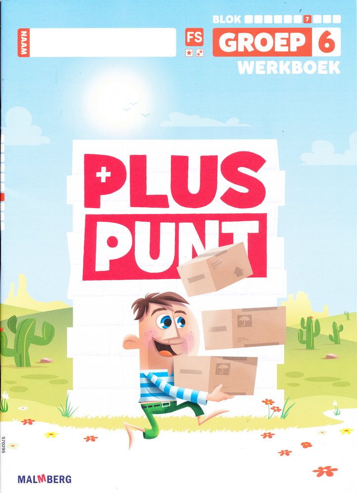 Pluspunt versie 4 Werkboek blok 7 groep 6 FS (per stuk)