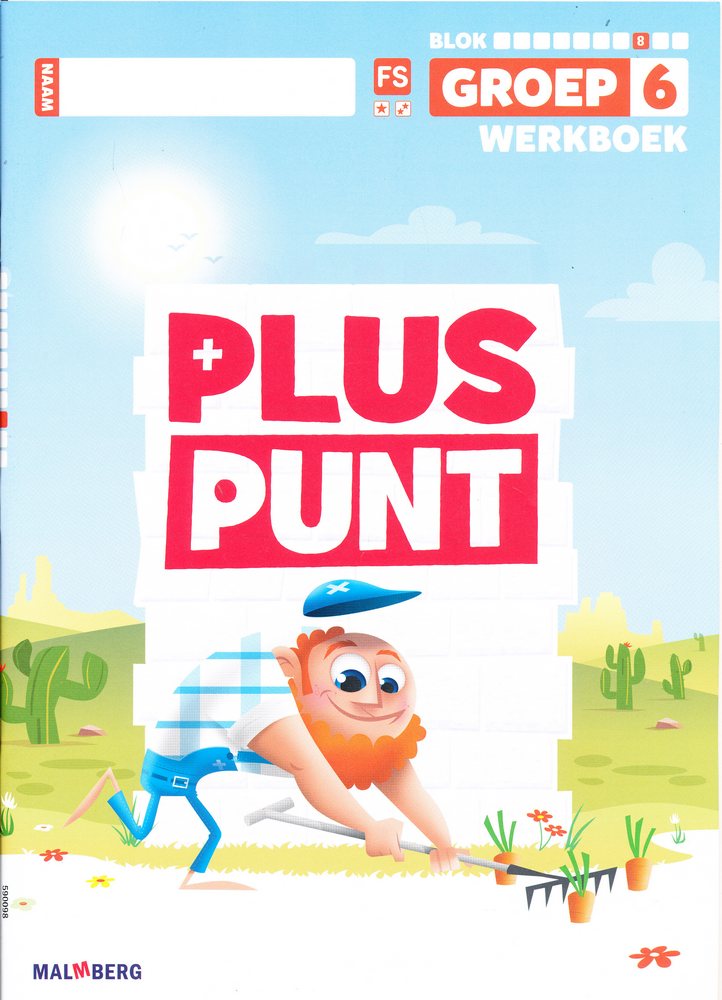 Pluspunt versie 4 Werkboek blok 8 groep 6 FS (per stuk)