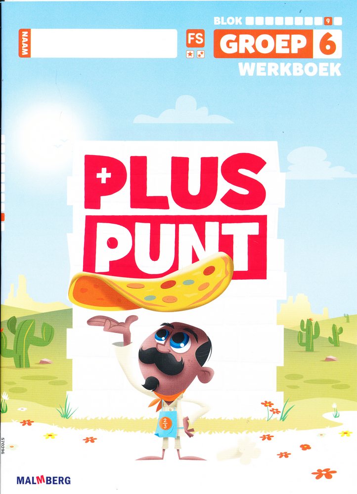 Pluspunt versie 4 Werkboek blok 9 groep 6 FS (per stuk)